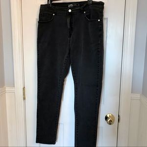 U-51 jeans black stretch size 18